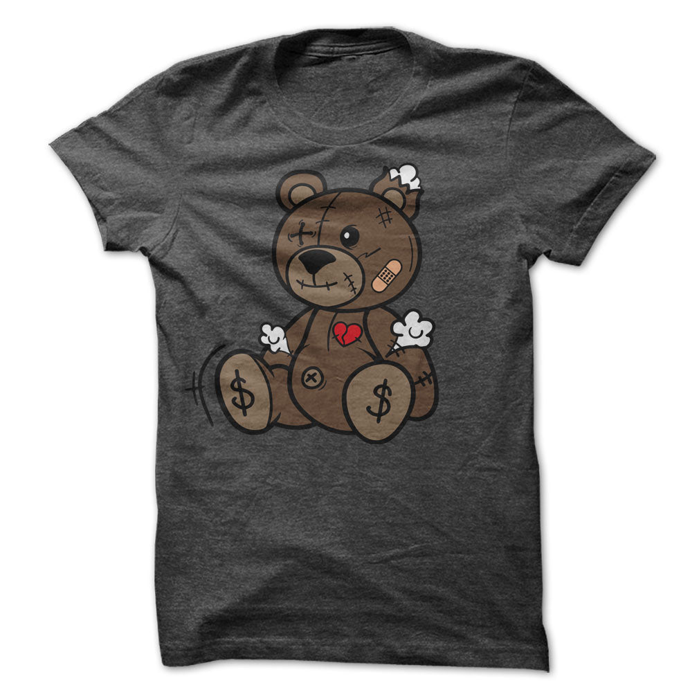 Damaged Teddy Bear Graphic Tee