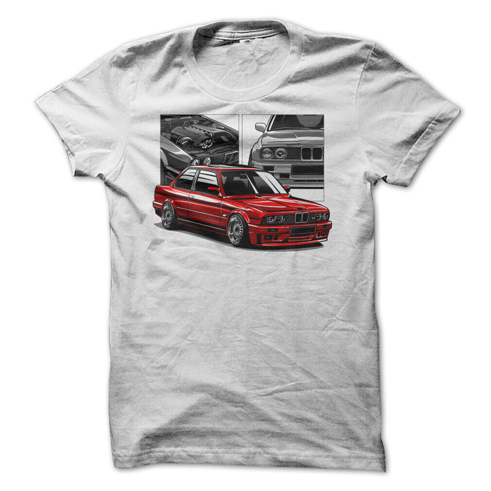 BMW M3 Tshirt- E90 - Euro Performance sketch collection - BMW shirt