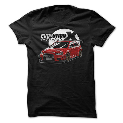 Mitsubishi Evolution Evo X Graphic Tee