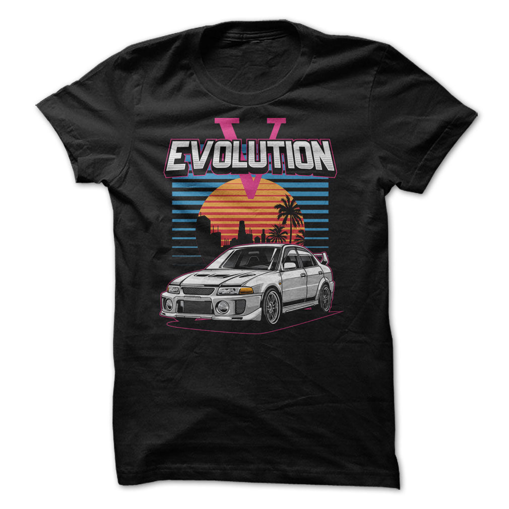 Mitsubishi Lancer Evolution Evo V Graphic Tee