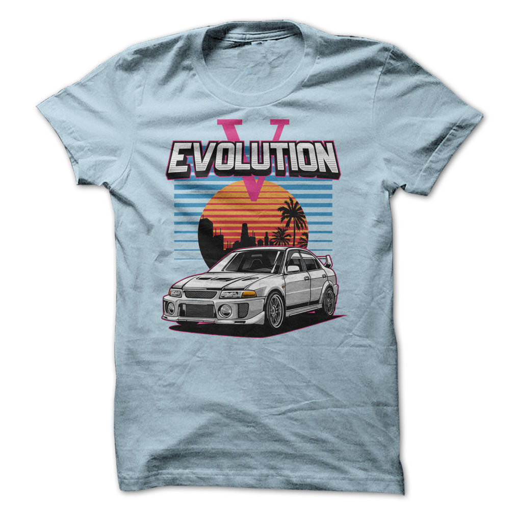 Mitsubishi Lancer Evolution Evo V Graphic Tee